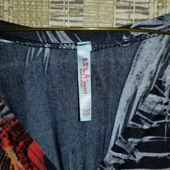 Peacock printed Tunic - Picture 4 of 5